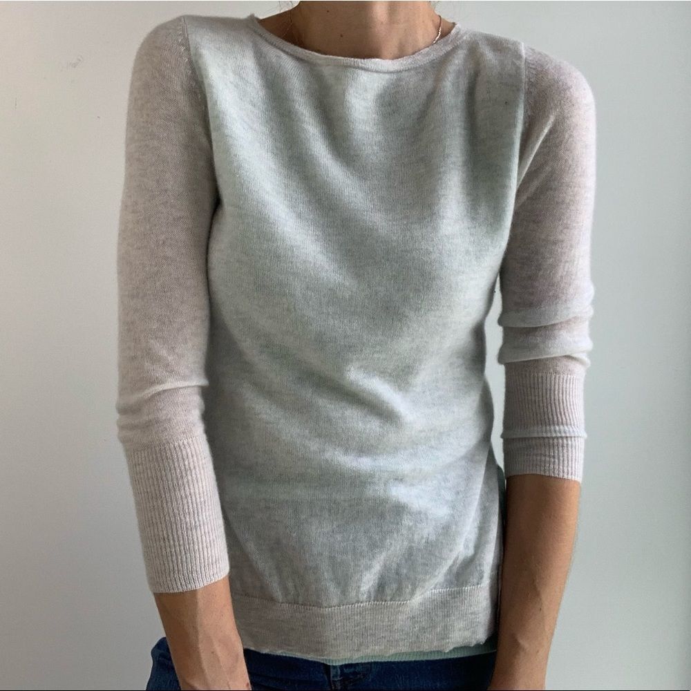 Halogen Cashmere soft long sleeve sweater, size XS